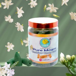 Pure Mogra Backflow Dhoop Cone (200 g) Non Toxic and Charcoal Free