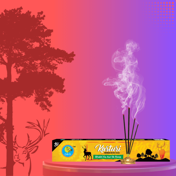 Kasturi Premium Agarbatti – 25g (Agarbatti Fragrance: Kasturi)